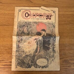 Vintage Comfort Magazine June 1925 Vol XXXVII No 8 Augusta Maine Mail Order